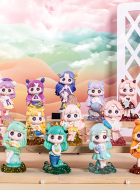 盲盒十二星座奇缘2024新款手办卡通公仔娃娃摆件女孩生日惊喜礼物