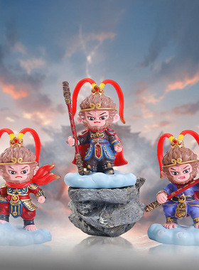 神话悟空桌面摆件四森树脂国风