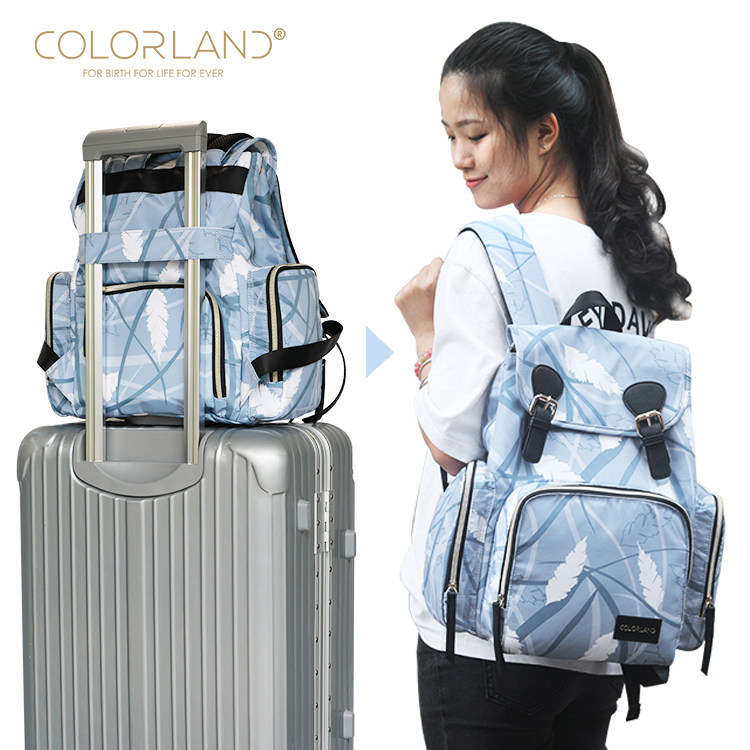 colorland妈咪包多功能2019双肩包 凯澜帝母婴妈咪包/袋