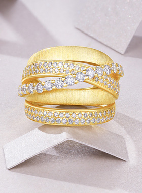 轻奢老钱风的气质戒指