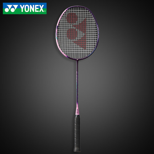 YONEX尤尼克斯羽毛球拍女士拍进攻型NF全碳素拍子粉色新手专用 - 图2