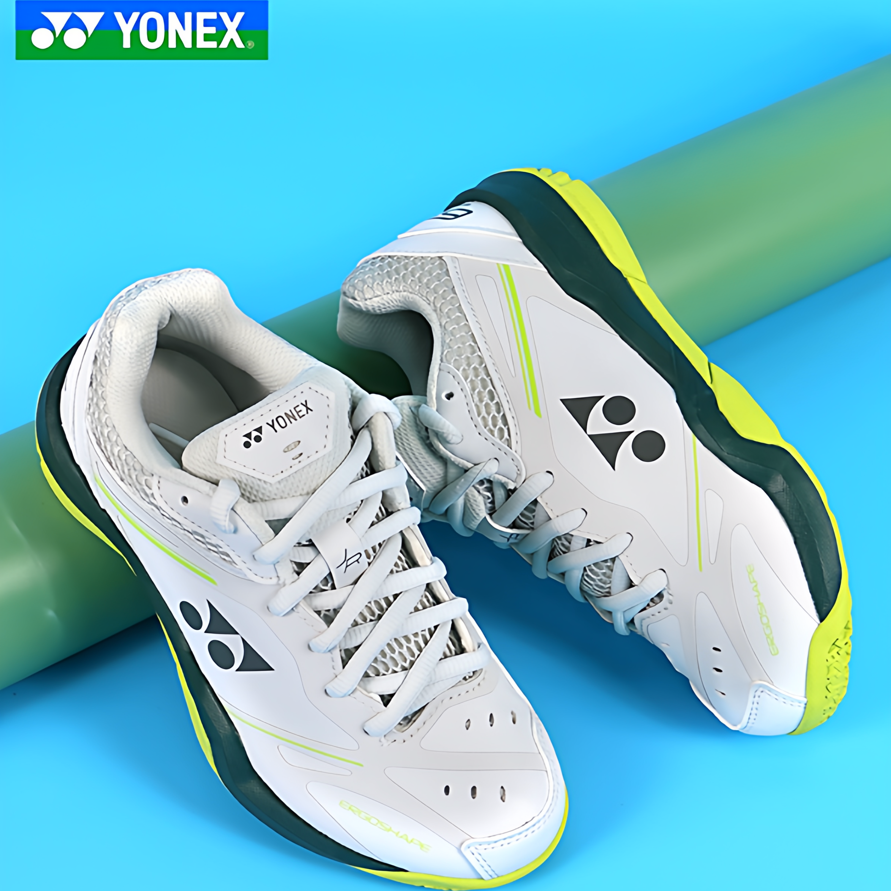 YONEX尤尼克斯儿童羽毛球鞋65JR4安赛龙VA男童女童yy青少年运动鞋 - 图0