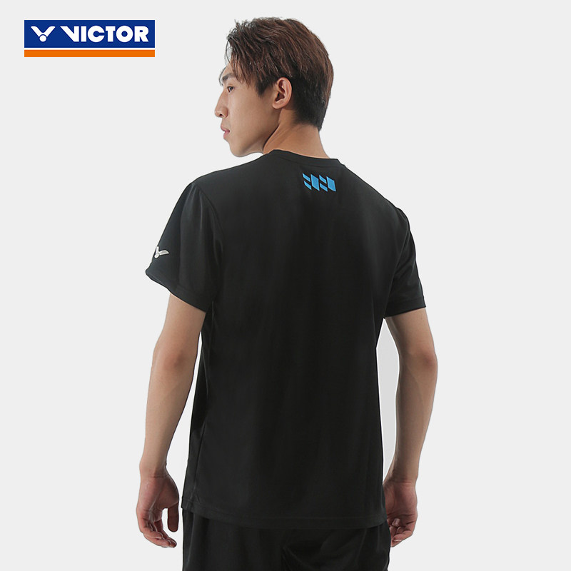 羽毛球服威克多正品系列短袖t恤 victor点石羽毛球服