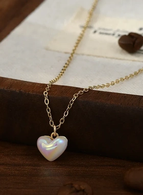 真金电镀气质锁骨链女小众设计