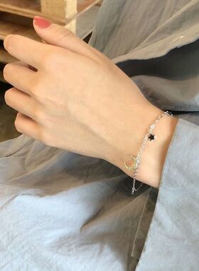 钛钢不掉色ins潮风百搭网红手链