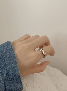 小众高级感ins潮皮带设计感戒指
