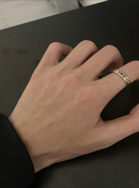 钛钢不掉色网红简约百搭潮INS