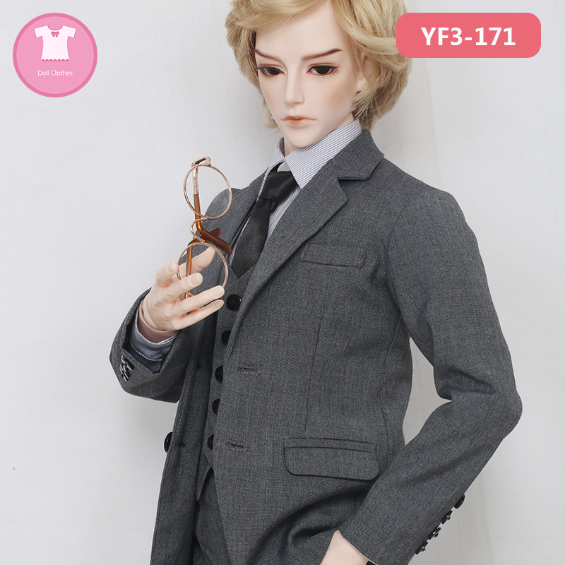 定制洋装bjd sd3分娃衣 西装衬衫 外套 3分 YF3-171 id72 壮叔尺 - 图0