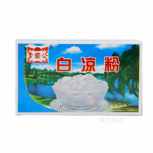 购15盒包邮 李国公白凉粉40克 冰凉粉仙草魔 购100包结算105元 - 图1