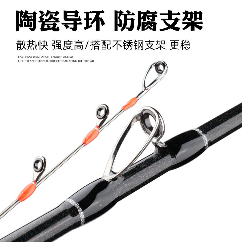 近海小船竿 30-80号钛合金竿稍八爪鱿鱼竿碳素白果子黄姑船钓竿,淘宝优惠券,粉丝福利购,淘宝优惠卷