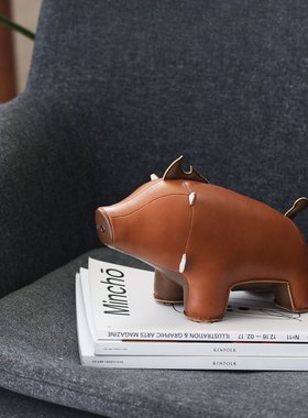 台湾可爱风动物摆件礼物书挡