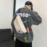 Брендовая сумка через плечо, нагрудная сумка, вместительная и большая сумка на одно плечо для отдыха, поясная сумка