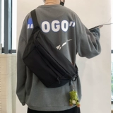 Брендовая сумка через плечо, нагрудная сумка, вместительная и большая сумка на одно плечо для отдыха, поясная сумка