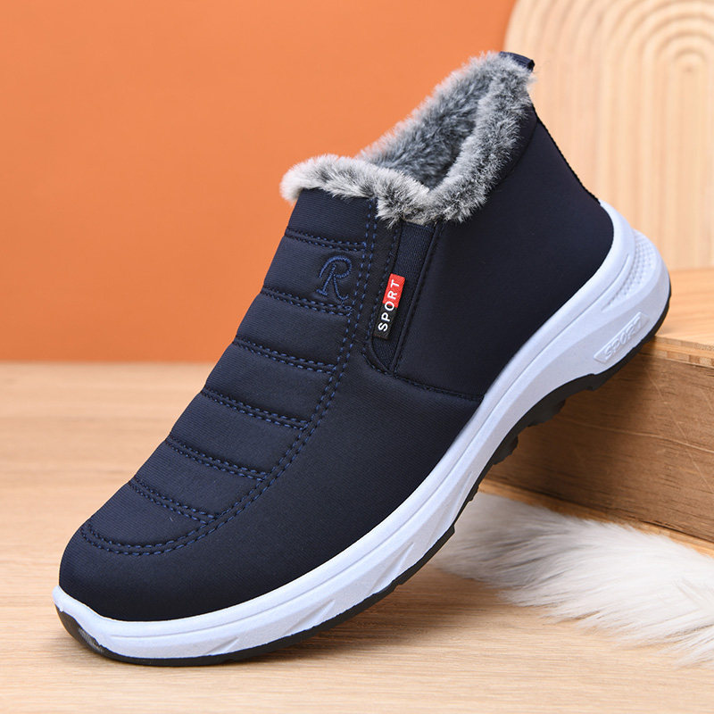 老北京棉鞋男冬季保暖加绒软底爸爸鞋短靴加厚防滑父亲鞋棉靴防寒,淘宝优惠券,粉丝福利购,淘宝优惠卷