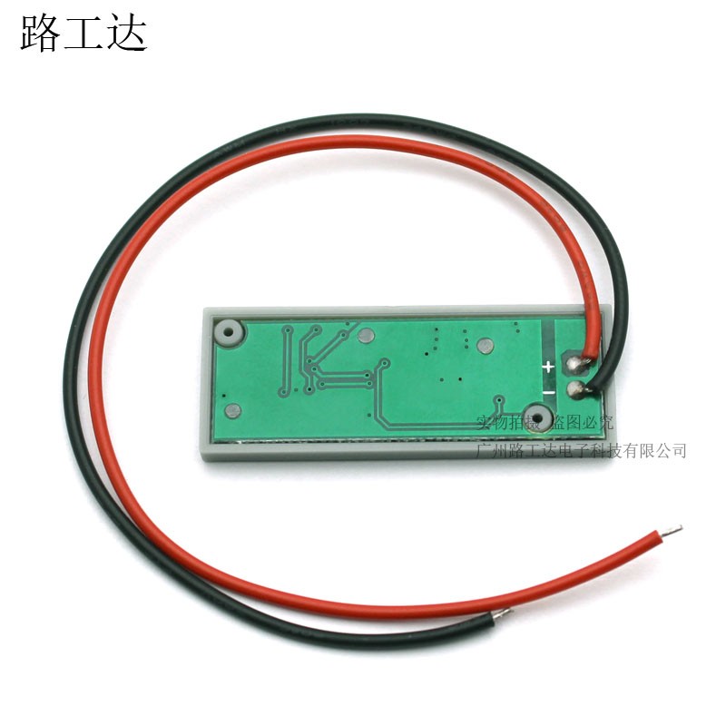 锂电池组电量百分比指示灯板 12V锂电电瓶电量显示器防反接-图2