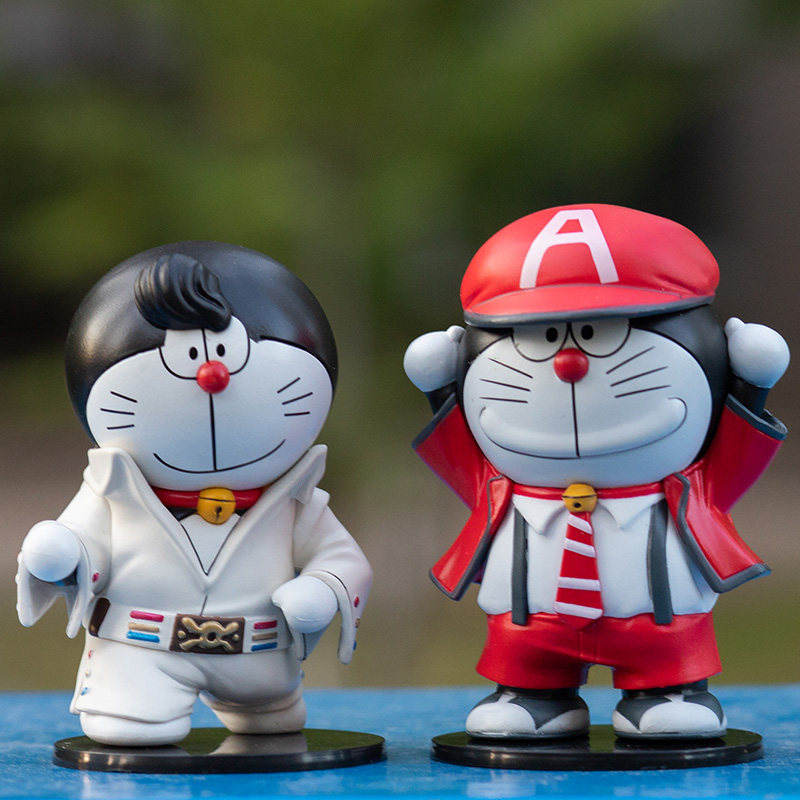 哆啦a梦 哆啦a梦手办模型汽车摆件钢铁侠美国队长cos猫王迈克尔杰克逊公仔 图片价格品牌报价 原仓数据