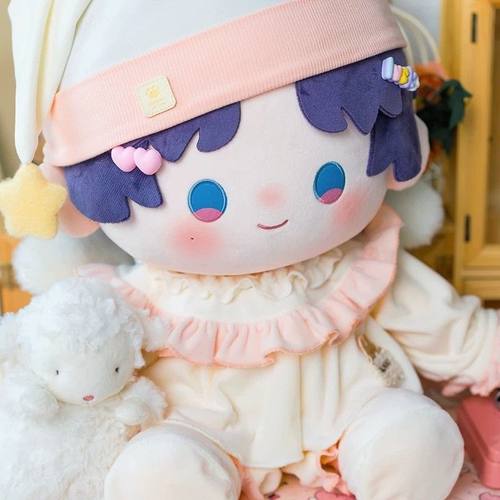 40cm厘米舒芙蕾娃衣棉花娃娃睡衣坐姿一番无属性公仔玩偶替换衣服 - 图0