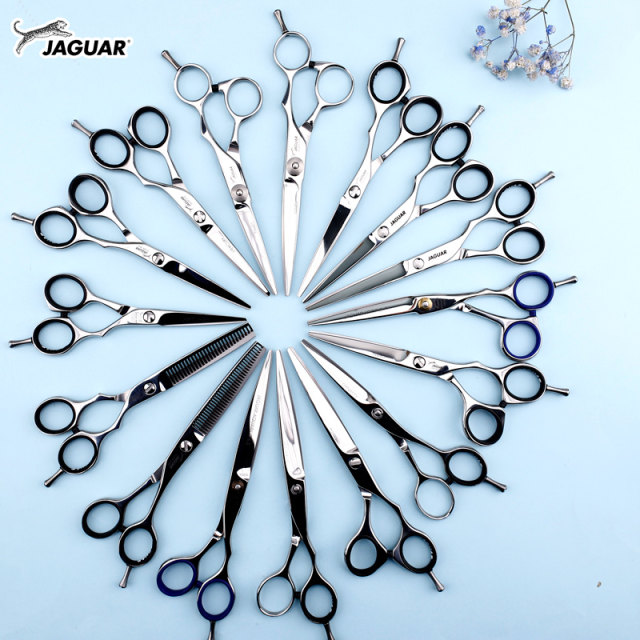 Jungle Leopard Hairstylist Scissors