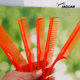 Jungle leopard professional barber shop comb with scissors