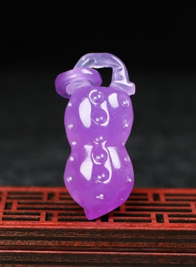 花生挂件项链坠男女款翡翠玉