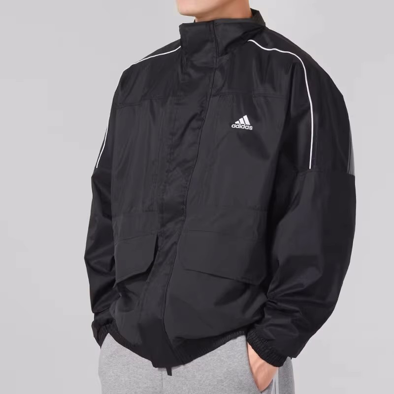 adidas/阿迪达斯外套男子运动训练立领夹克 IK7326 IK7353 IK7355 - 图0