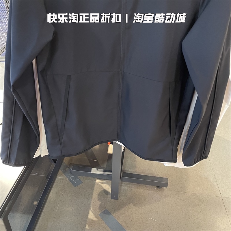 NIke耐克男子跑步训练梭织夹克防风立领休闲运动外套DM6620-011-图1