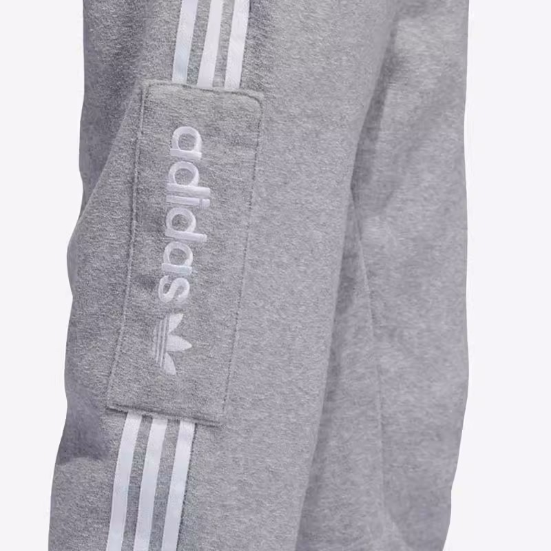 Adidas/阿迪达斯三叶草运动裤男子休闲服宽松透气束脚长裤 H31239 - 图2