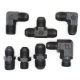 Hydraulic metric combination d-type transition joint