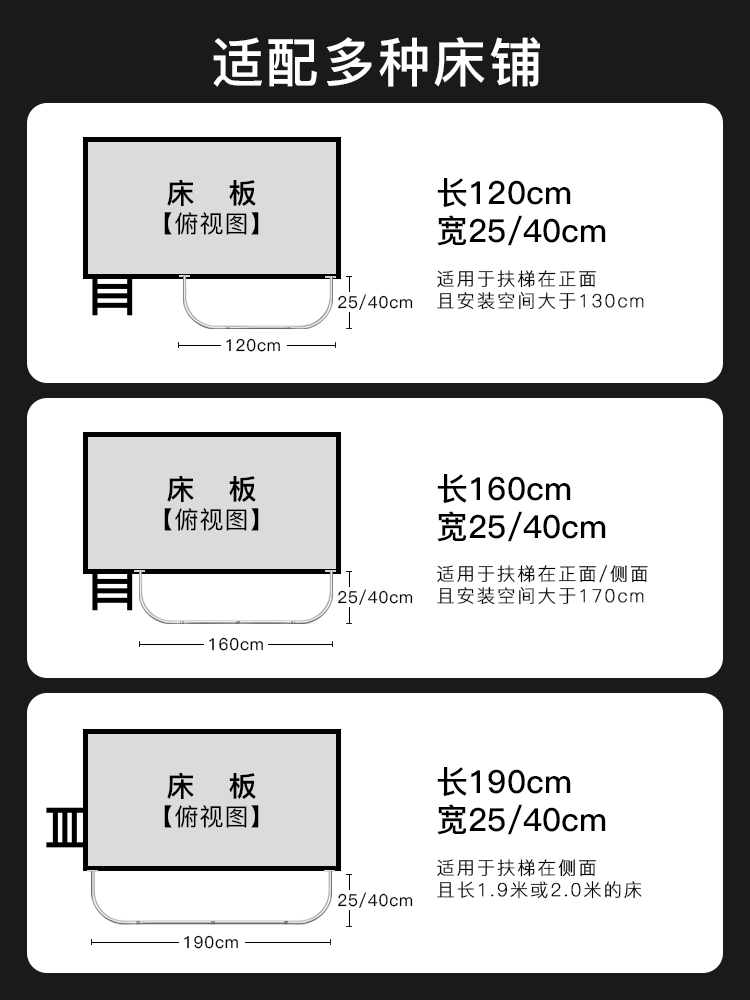 学生宿舍U型外扩桌帘支架杆上床下桌外延全遮光帘加厚挡风遮挡帘 - 图2