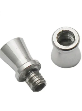 百搭配件宝石手链925吊坠雅缤搭扣银饰品接头YB螺丝扣银扣子