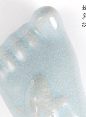 陶瓷摆件汝窑茶桌茶宠汝瓷装饰品