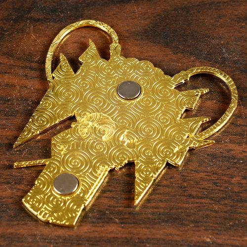 创意京剧脸谱人物冰箱贴金属磁性贴中国风特色纪念品送老外小礼品 - 图1