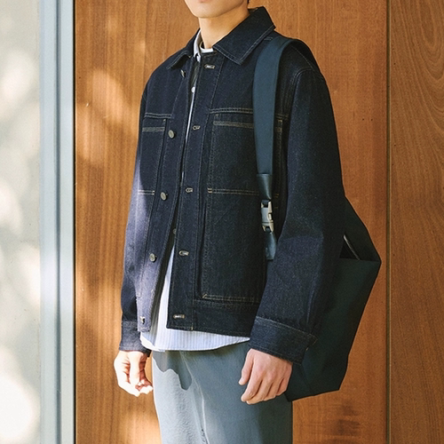 25162 牛仔夹克外套服装纸样裁剪图缝纫图做衣服服装打版 - 图1