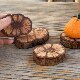 Natural dragon mustard rattan coaster, natural tea mat, solid wood teapot insulated holder, high quality log vine root tea cup holder