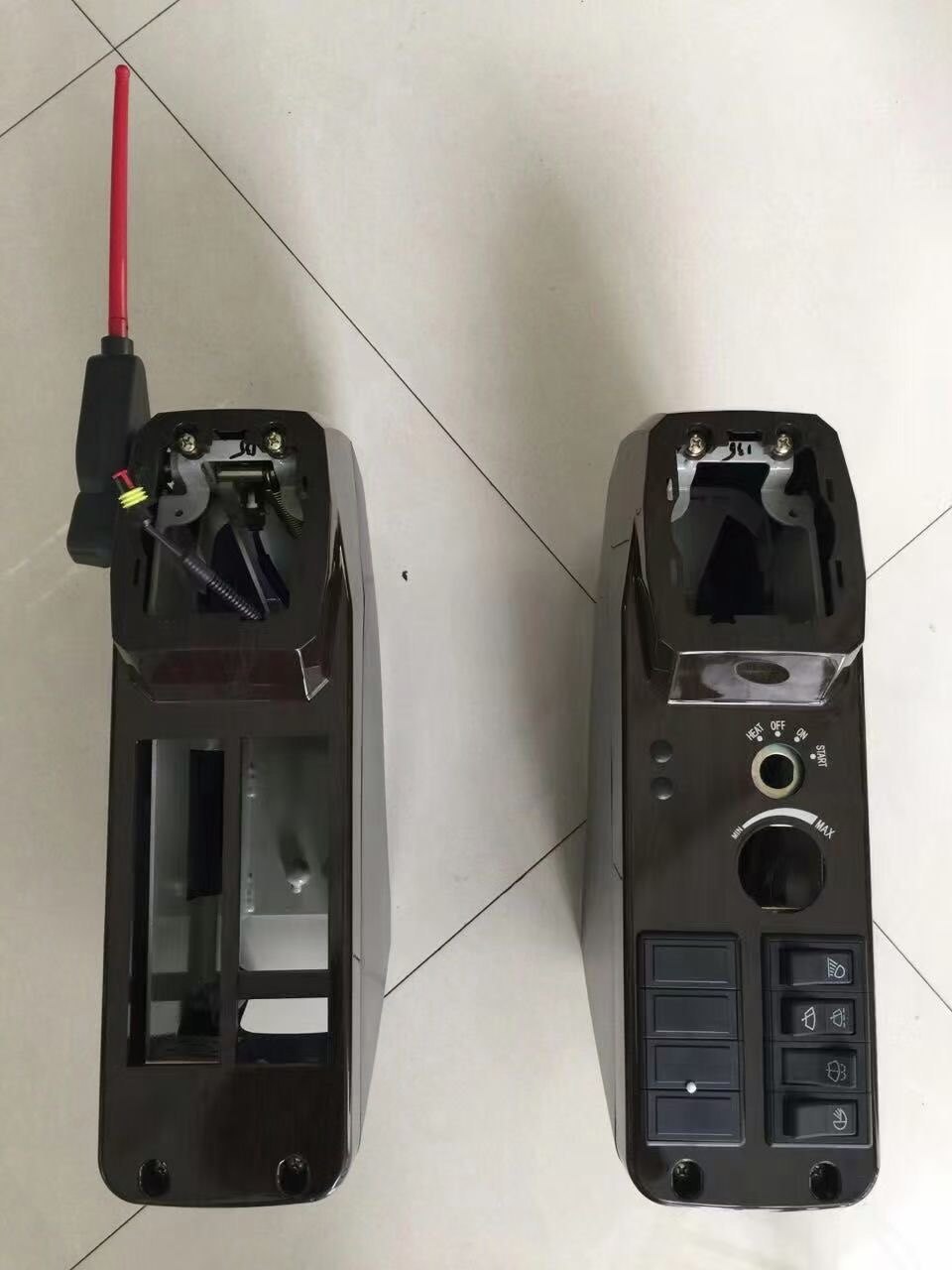 三一195 245 265 365 465 485挖机桃木纹扶手箱操纵箱上盖外壳体,淘宝优惠券,粉丝福利购,淘宝优惠卷