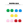BOMBCACA colorful cute versatile earrings
