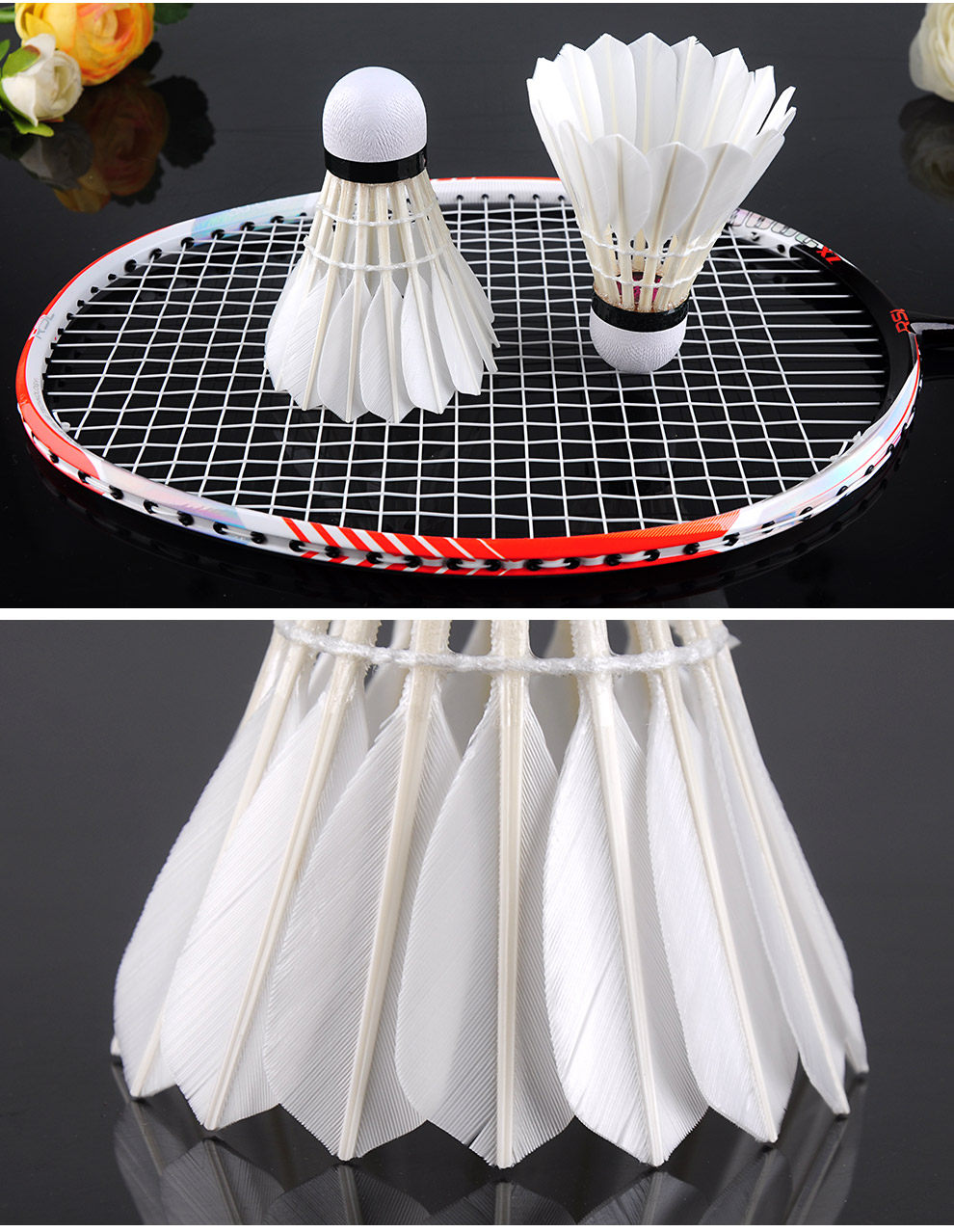 优个网亚狮龙7号球rsl7号羽毛球12只装单筒鸭毛球稳定耐打亚7