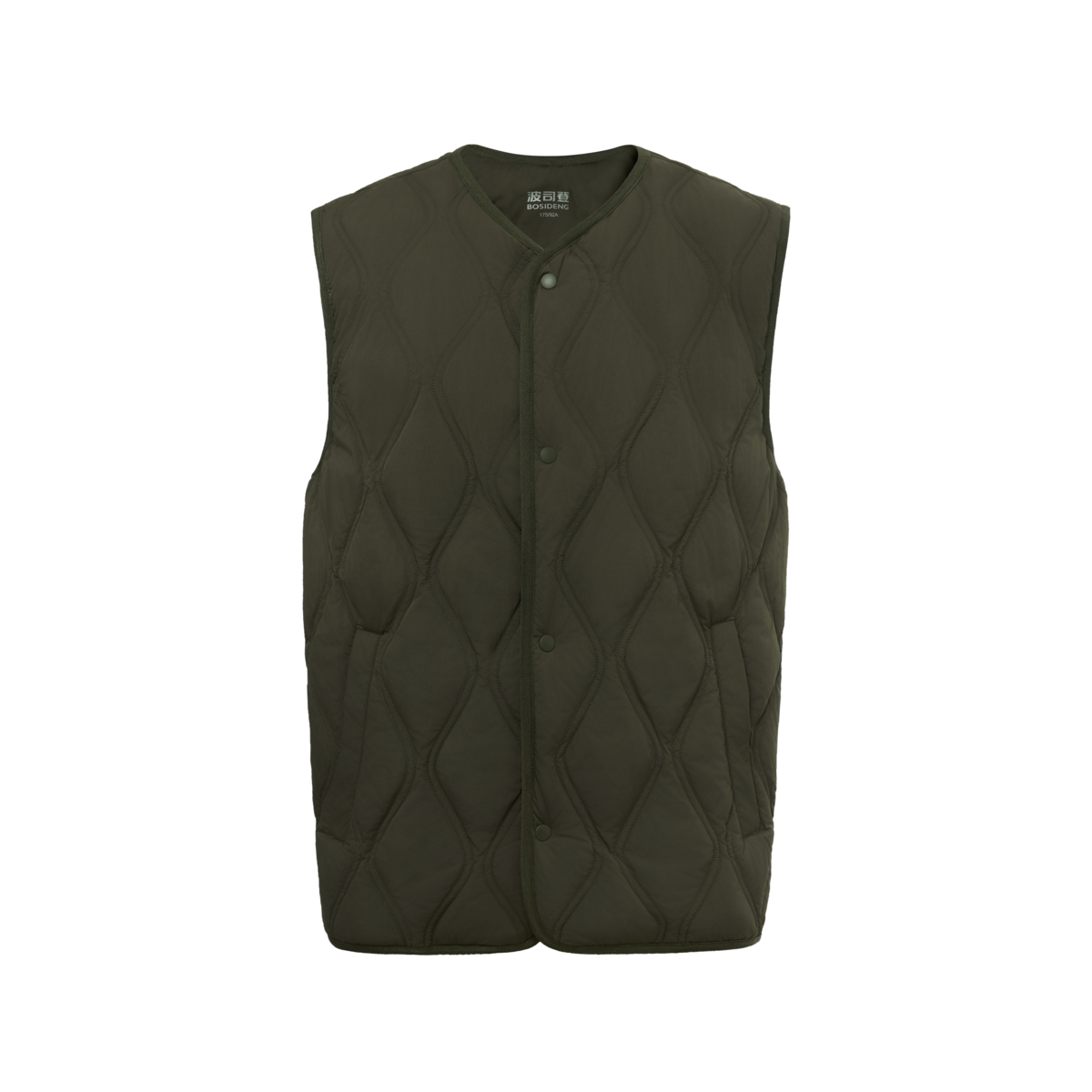 波司登2024秋季男短款基础轻暖羽绒服实用遮肉简约保暖马甲