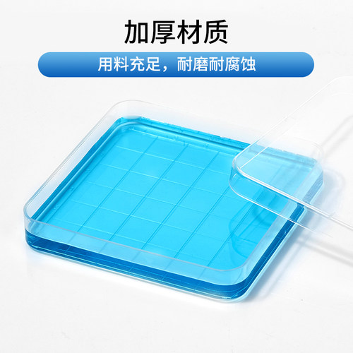 一次性塑料培养皿方形二三四分格无菌平皿90mm细菌培养皿比克曼 - 图2