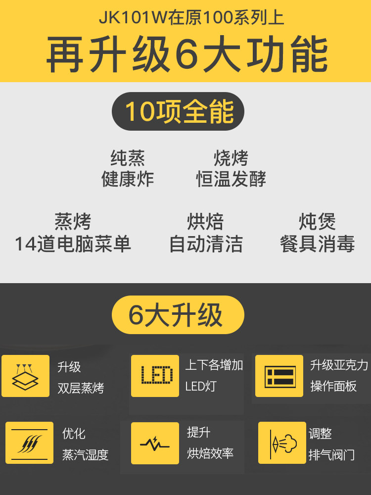 [现货]松下nu-jk101w蒸烤箱烤箱 松下应登电烤箱