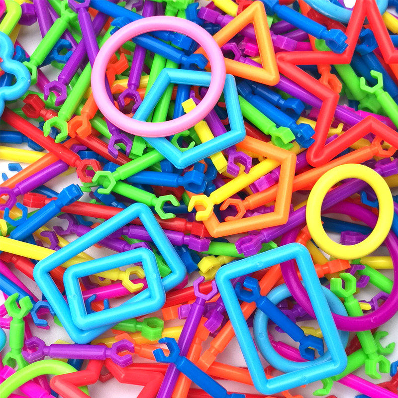 聪明积木棒塑料拼装儿童益智玩具3-6周岁男孩7-8岁女孩2智力4拼图,淘宝优惠券,粉丝福利购,淘宝优惠卷