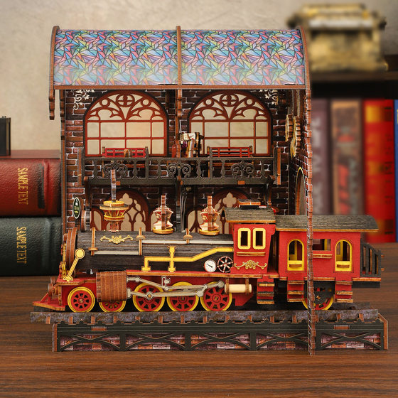 Harry's Magic Station Handmade Model Toy