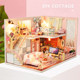 Handmade mini princess birthday gift small house