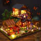 Ancient style DIY cabin and Xiju loft
