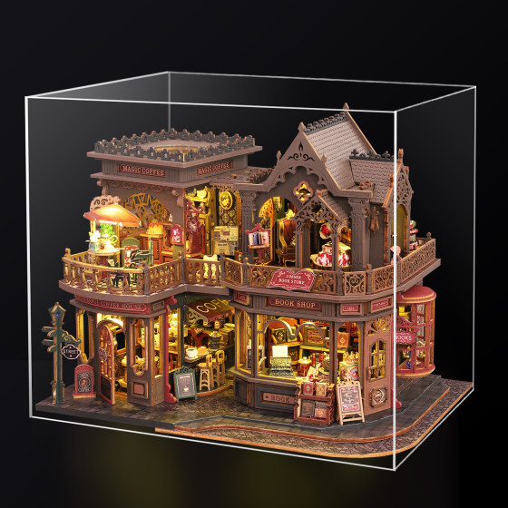 Miniature architectural model of Shujian Coffee House