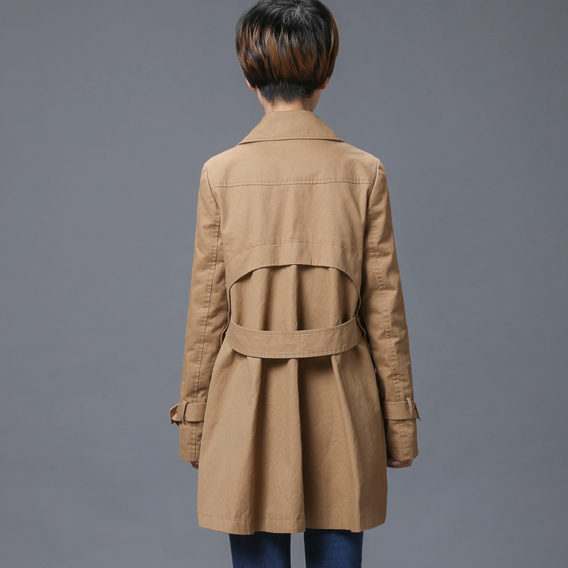 秋装新款风衣女中长款韩版矮个子休闲宽松女春秋外套 2018 秋比 秋装新款风衣女中长款韩版矮个子休闲宽松女春秋外套 2018 秋比