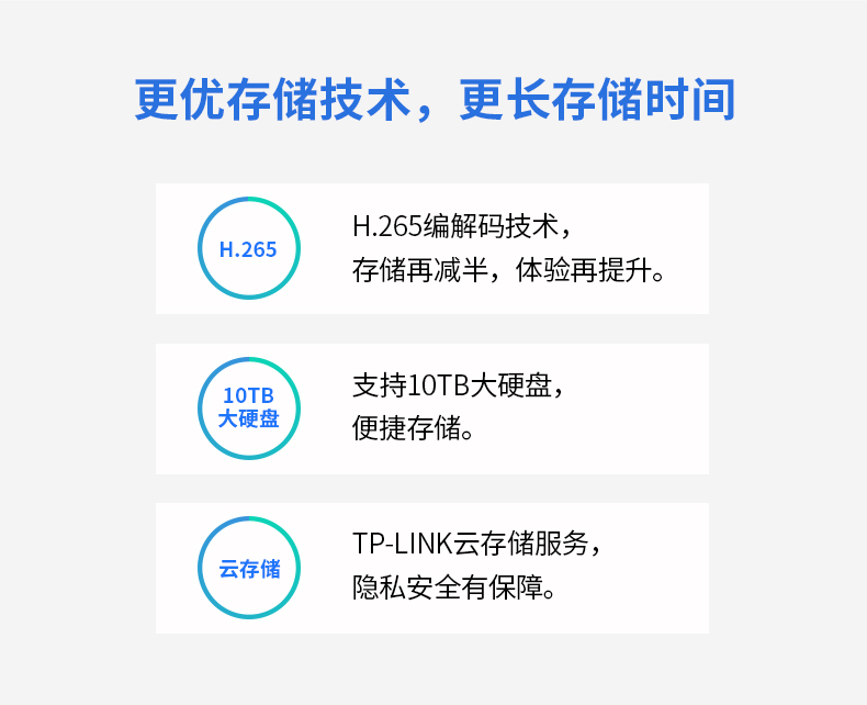 TP-LINK支持POE网络硬盘录像机H.265 8路800万接入NVR6108-L8P - 图1