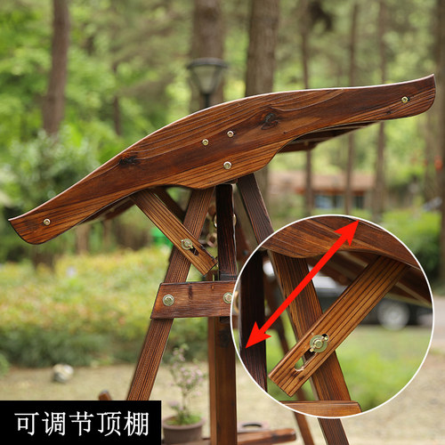 户外秋千吊椅家用室内阳台吊床椅室外庭院实木休闲荡秋千双人摇椅 - 图2