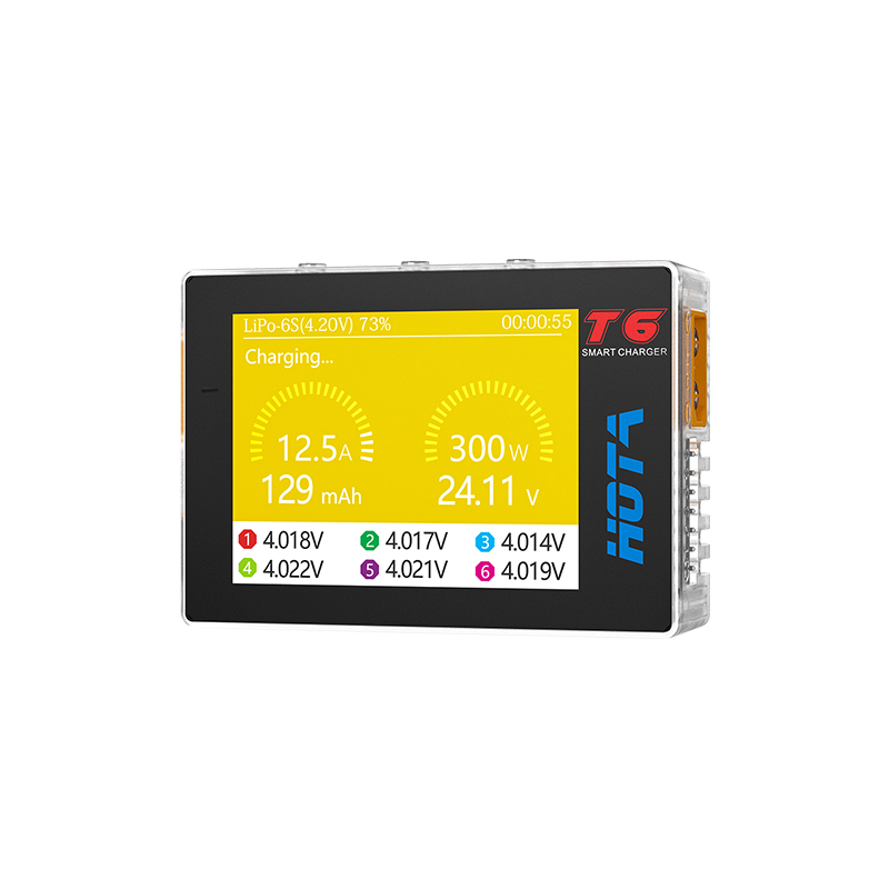 HOTA T6智能平衡充电器航模RC模型锂电池镍氢电池充放电维护电压 - 图3