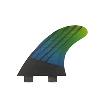 Surfing T Board Accessories Tailrudder double Tabs Carbon slim fish fins Surfing accessories Gradient Color Tailfin